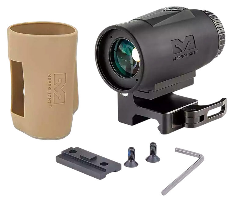 MMX4 X4 MICRO MAGNIFIER MMX4 4X MICRO MAGNIFIER W/QUICK FLIP MOUNT BLACK
