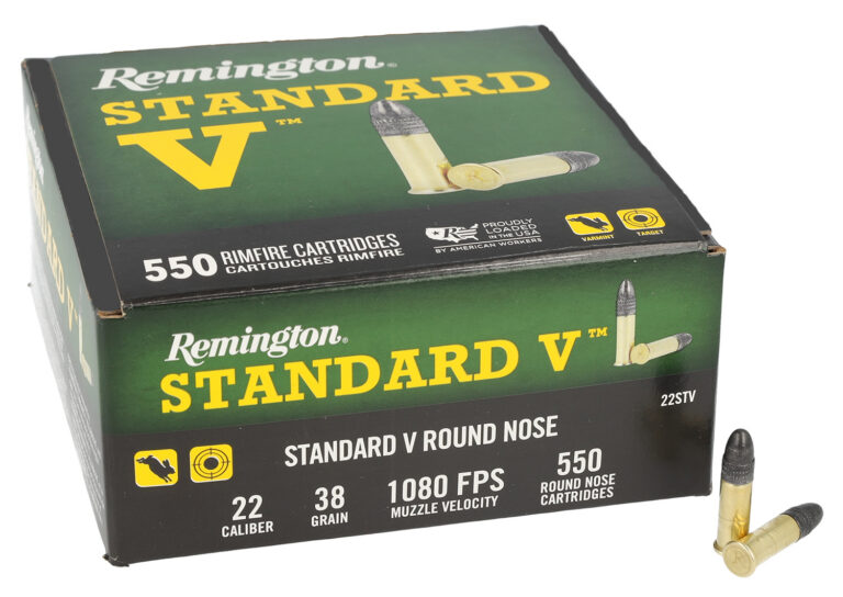 REMINGTON 22LR, 38GR STANDARD V LRN 550 CT 550 RD/BX 12 BX/CS