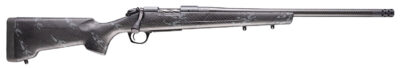 Bergara Rifles B14S1201CF B-14 Cima CF 308 Win 4+1 20″” CURE Carbon Fiber Barrel, Sniper Gray Cerakote Receiver, RTM Sporter Carbon Fiber Stock
