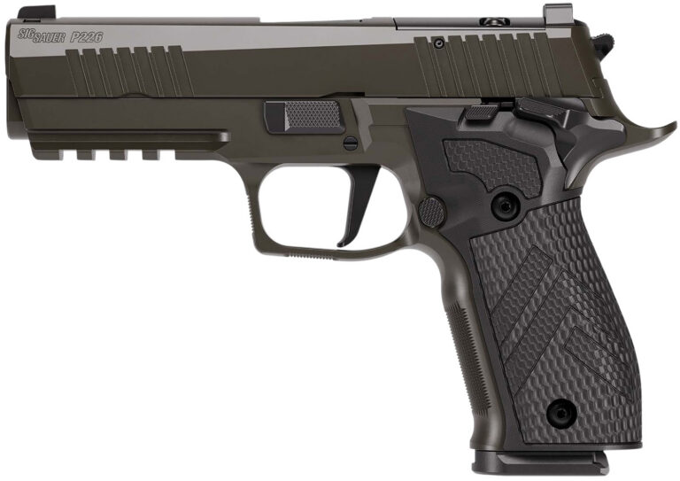 P226-X LEGION 9MM LUGER SEMI-AUTO HANDGUN P226-X LEGION 9MM LUGER 4.4'' BBL (3)18RD LEGION GRAY SAO