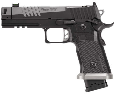 P211-GTO 9MM LUGER SEMI-AUTO HANDGUN P211-GTO 9MM LUGER 4.4” BBL FO (2)21 RD & (1)23RD MAG BLACK