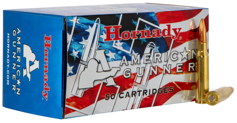 AMERICAN GUNNER 308 WIN BOAT TAIL HOLLOW POINT MATCH RIFLE AMMO AMERICAN GUNNER 308 WIN 155GR BOAT TAIL HP MATCH 50/BOX