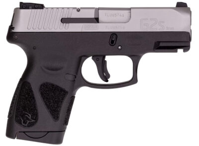 Taurus 1G2S939 G2S  9mm Luger 3.25″ 7+1 Black Stainless Steel Slide Black Polyme