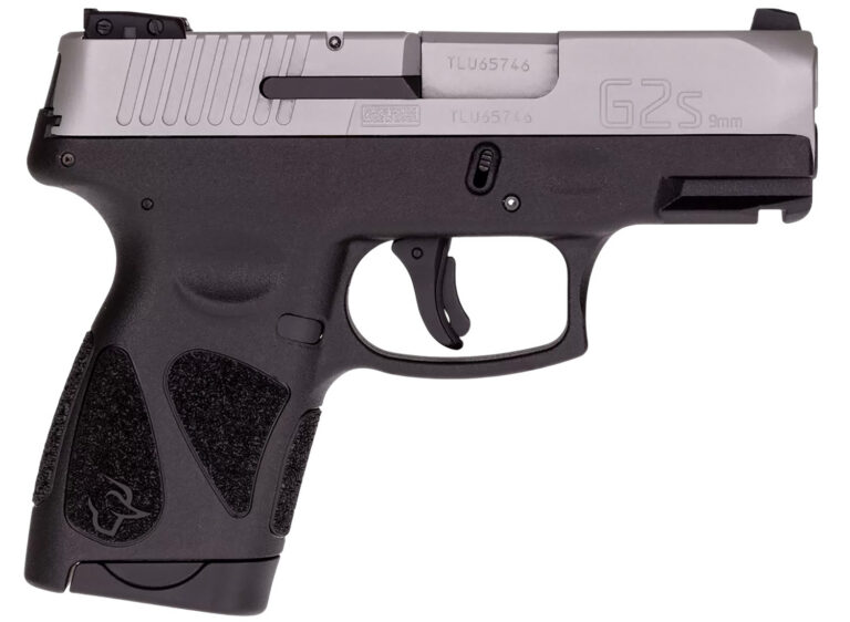 Taurus 1G2S939 G2S  9mm Luger 3.25" 7+1 Black Stainless Steel Slide Black Polyme