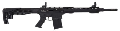 Iver Johnson Arms MF20 MF20  20 Gauge Semi-Auto 3″ 5+1 20″ Black Oxide Steel Barrel, Black Aluminum Receiver w/Picatinny Rail, Black Adj Cheekrest Polymer Stock, Picatinny Rail Forend, Polymer Grip