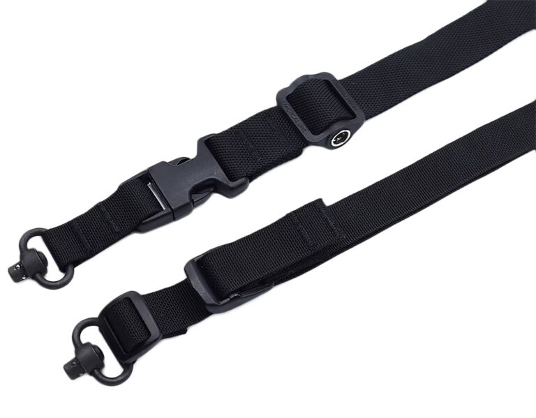 Warrior Sling (2n1) Padded Web Quick Adj. QD Push Button Swivel Black