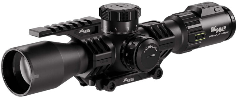 SIG BRAVO6TBDX SCOPE BLK 3-18X44MM 35MM FFP DEV-L MRAD LEVELPLEX
