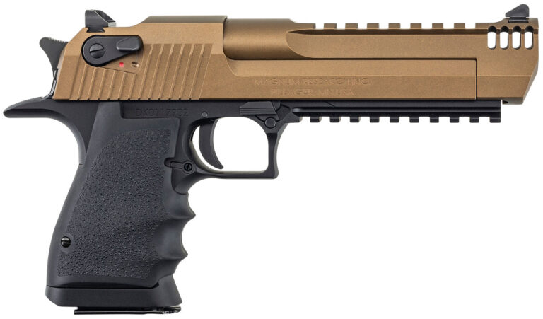 MGNM RSRCH LT WEIGHT DE50 PSTL BURNT BRZ/BLK APPTMNTS 6" BARREL