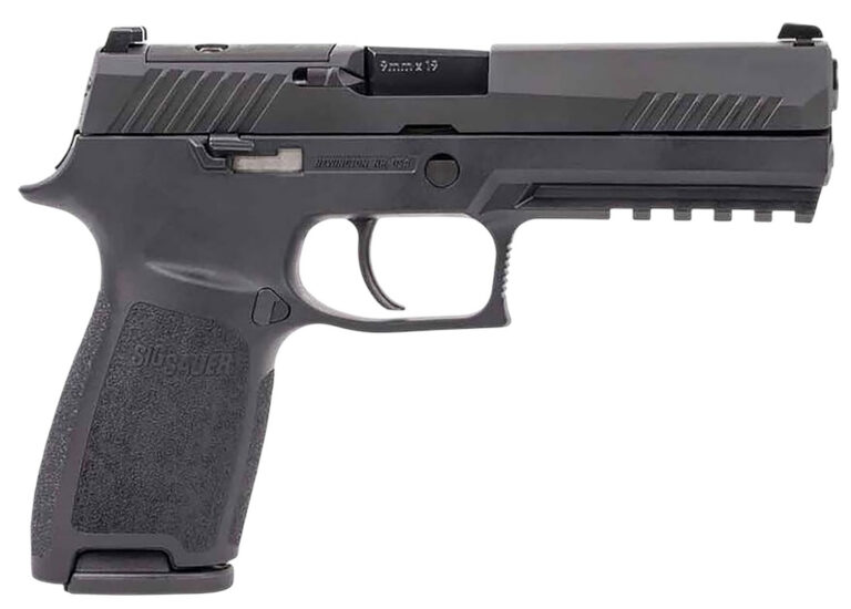 SIG P320 9MM 4.7" 17RD BLK ROMEO-RS