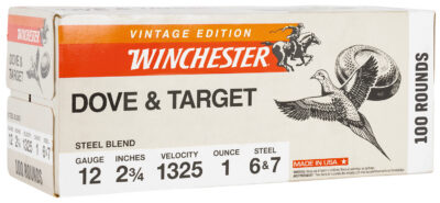 Winchester Dove & Target Steel Shotgun Ammo 12 ga. 2 3/4 in. 1 oz. 6 & 7 Blend 100 rd.
