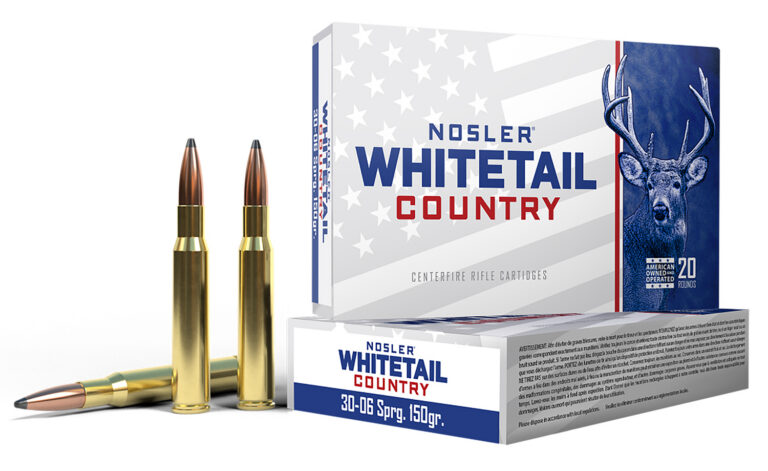 Nosler 40132 Whitetail Country  30-06Springfield 150gr 20 Per Box/10 Case