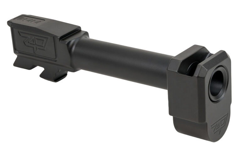 Zaffiri Precision ZP.43BTBCBN Threadless Compensator 9mm Fits G43/43X Black Nitride Stainless Steel