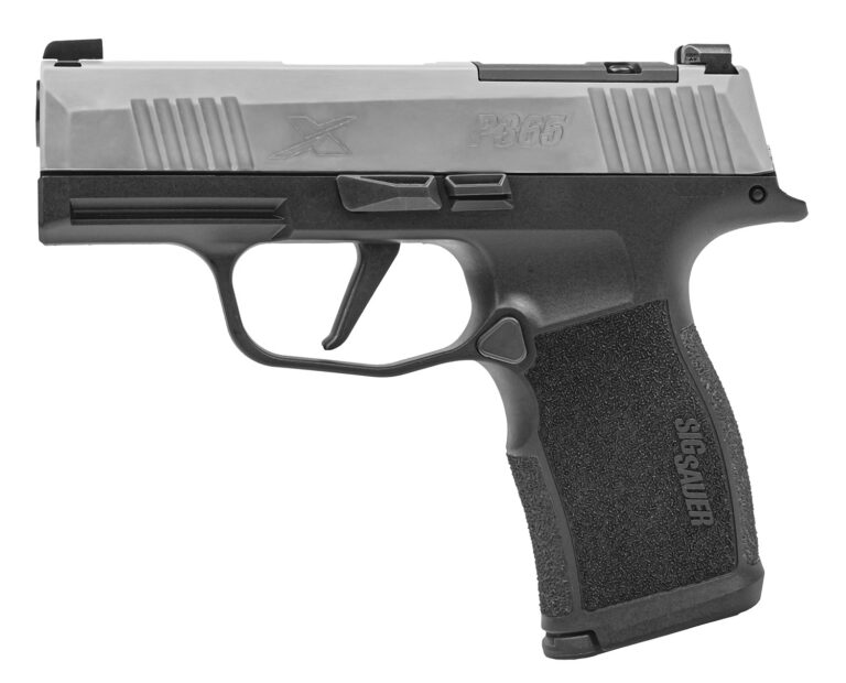 SIG P365X 9MM 3.1" 12RD OR BLK/SS