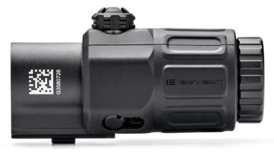 Eotech G33.NM G33 Magnifier Black 3x 1″ Weaver/MIL-STD-1913 Rail Mount