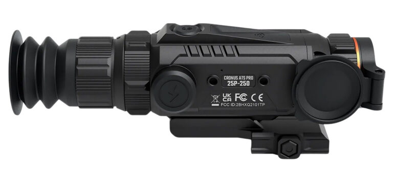 CRONUS ATS PRO 25P-250 3.6-14.4X THERMAL RIFLE SCOPE CRONUS ATS PRO 25P-250 3.6-14.4X MAG 256×192 PICATINNY BLK