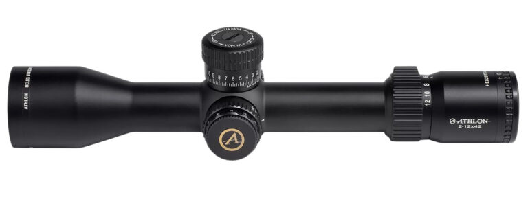 HELOS BTR GEN2 2-12X42MM FFP ILLUMINATED RIFLE SCOPE HELOS BTR GEN2 2-12X42MM FFP ILLUMINATED AHMR2 IR MOA BLACK