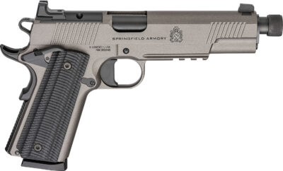 SPRINGFIELD ARMORY 1911 OPERATOR AOS 5.75″ THRED BRL 45 ACP PISTOL GRY