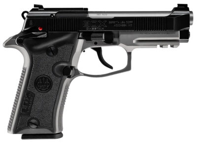 Beretta USA SPEC0716A 80X Cheetah Micro-Compact Frame 380 ACP 13+1 3.90″ Stainless Barrel, Black Stainless Steel Optic Ready/Serrated Slide, Gray Aluminum Frame w/Picatinny Rail, Black Vertec Grip