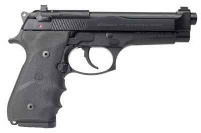 Beretta USA J92F700 92FS Brigadier 9mm Luger 10+1 4.90″ Steel Barrel, Black Stainless Steel Serrated Slide, Black Aluminum Frame, Black Stippled Rubber Grip
