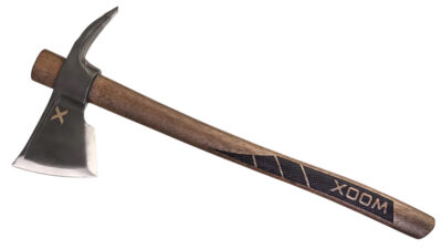 Woox BU.AXE050.01 Solo  8.50″ Convex Carbon Steel Blade Brown/Black Appalachian Hickory Handle 19″ OAL