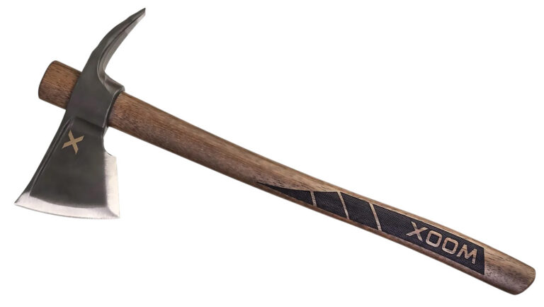 Woox BU.AXE050.01 Solo  8.50″ Convex Carbon Steel Blade Brown/Black Appalachian Hickory Handle 19″ OAL