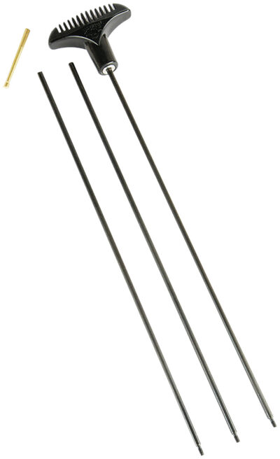 Hoppe’s 3PA22 Rifle Cleaning Rod 22 Cal 34.50″ w/ Swivel Handle