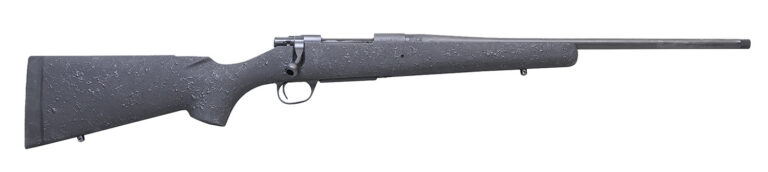Howa HHSSL243BLK 1500 Superlite Gen2 Full Size 243 Win 3+1 20" Black Threaded Barrel, Matte Blue Steel Drilled & Tapped Receiver, Black w/Black Webbing HS Precision Synthetic Stock, Right Hand