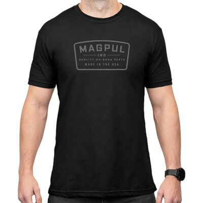 Magpul MAG1526-001-M Go Bang Parts  Black Cotton/Polyester Short Sleeve Medium