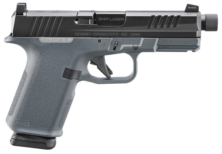 Ruger RXM 9mm Luger Stealth Gray Magpul 15+1rds 4.5" TB Barrel