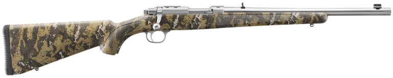 RUGER 77/44 44 REM MAG 16.6IN THREADED BARREL 4RD BOLT DESOLVE BARE REDUCED CAMO 7426