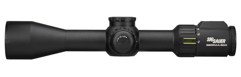 SIG SIERRA4BDX 6-24X50 30MM SFP BDX-R2 BLK