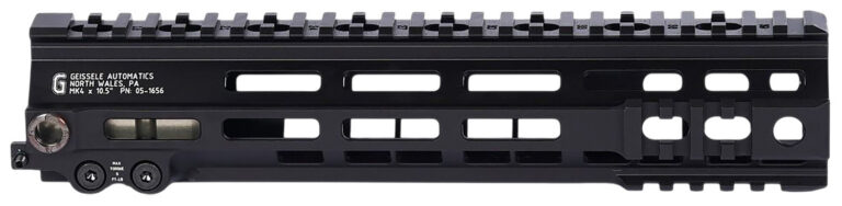 AR-15/M16 MK 4 SUPER MODULAR RAILS, M-LOK MK4 10.5'' M-LOK SUPER MODULAR RAIL BLACK