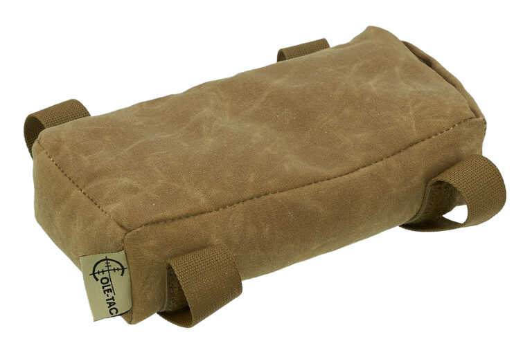 Cole-tac FB303 Flat Bag Waxed Rifle Prefilled Coyote Brown Cordura Nylon