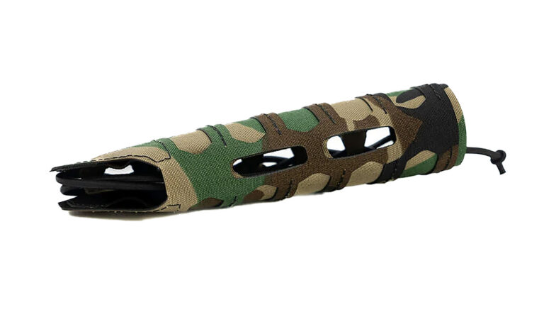 Cole-tac HG208 SD Handguard Wrap W/ Slots M81 Woodland Squadron 6.5" Long