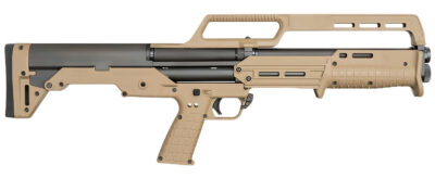 Kel-Tec KS7TAN-GEN2 KS7 G2 Bullpup Frame 12 Gauge Pump 3″ 6+1 18.50″ Black Steel Barrel, Tan Receiver, M-LOK, Tan Polymer Stock & Grip