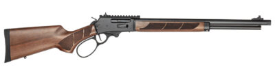 SMITH & WESSON MODEL 1854 30-30 WIN 20IN THREADED BARREL 6RD GOLD BEAD FRONT SIGHT GHOST RING REAR SIGHT STAINLESS STEEL WITH BLACK ARMORNITE FINISH WALNUT FURNITURE 14385