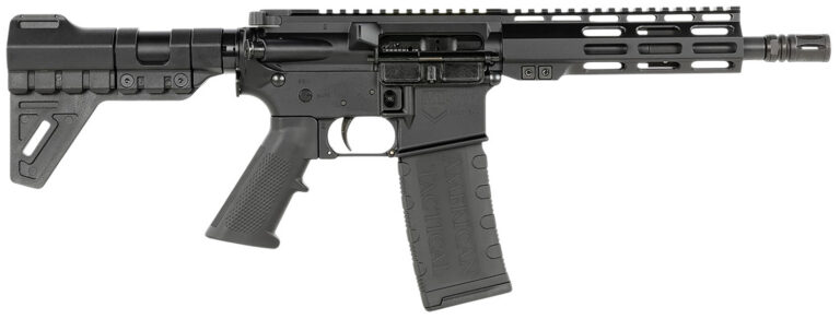 MILSPORT HGA 5.56x45MM NATO SEMI-AUTO HANDGUN MILSPORT HGA 5.56 NATO 7.5'' BBL (1)30RD MAG BLACK
