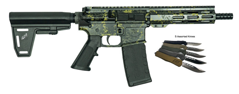 GLFA GL15 LBLK-PISTOL BUNDLE 7.5 BRACE LICHEN-BLK