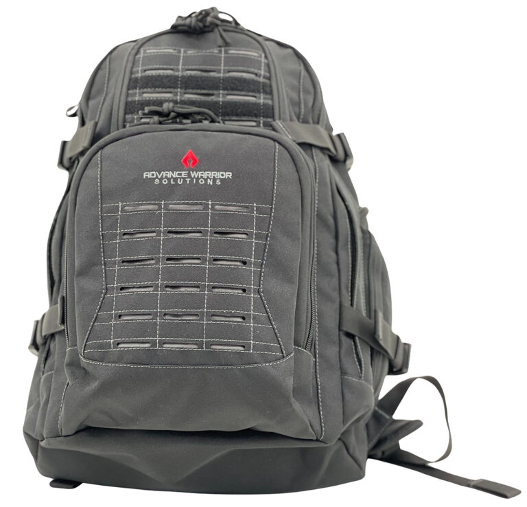 Advance Warrior Solutions S3DBPBL Spear 3Day Backpack 600D Polyester Black