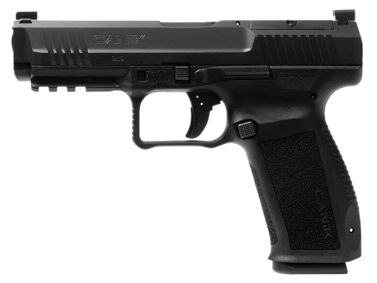 CANIK METE SFT ONE SERIES 9MM 4.46IN BARREL 1-18RD MAG BLACK FINISH 3 DOT SIGHT CO-WITNESS OPTIC READY SLIDE WITH RMS/RMSc FOOT PRINT HG6595OS-N