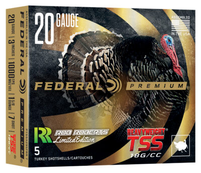 Federal PTSSX295FRR7  Heavyweight TSS 20Gauge 3″ 1 5/8oz Tungsten 7Shot 5 Per Box/10 Case