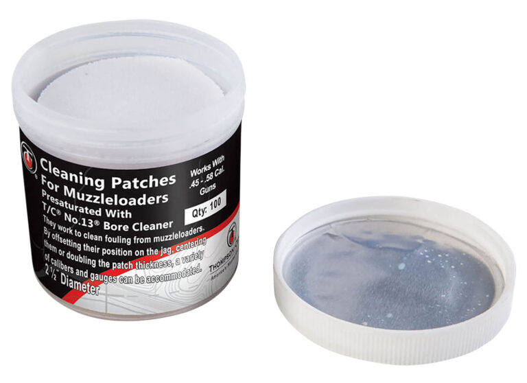 Thompson Center Arms, LLC 9036R Cleaning Patches Muzzleloader 2.50″ Cotton 100Ct Thompson Center Arms, LLC 9036R Cleaning Patches Muzzleloader 2.50″ Cotton 100Ct