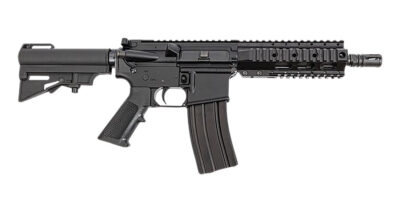 DPMS DP-15 KITTY KAT 5.56 7.5″ A4 QUAD RAIL, CAR STYLE BRACE 1-30RD