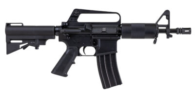 DPMS DP-15 KITTY KAT 5.56 7.5″ A2 HANDLE, 4″ KNURLED HANDGUARD, CAR STYLE BRACE 1-30RD