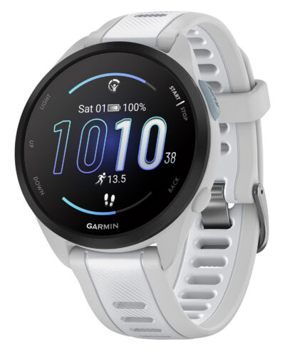 GAR 010-02863-31    FORERUNNER 165 MUSIC GRY/WHTST