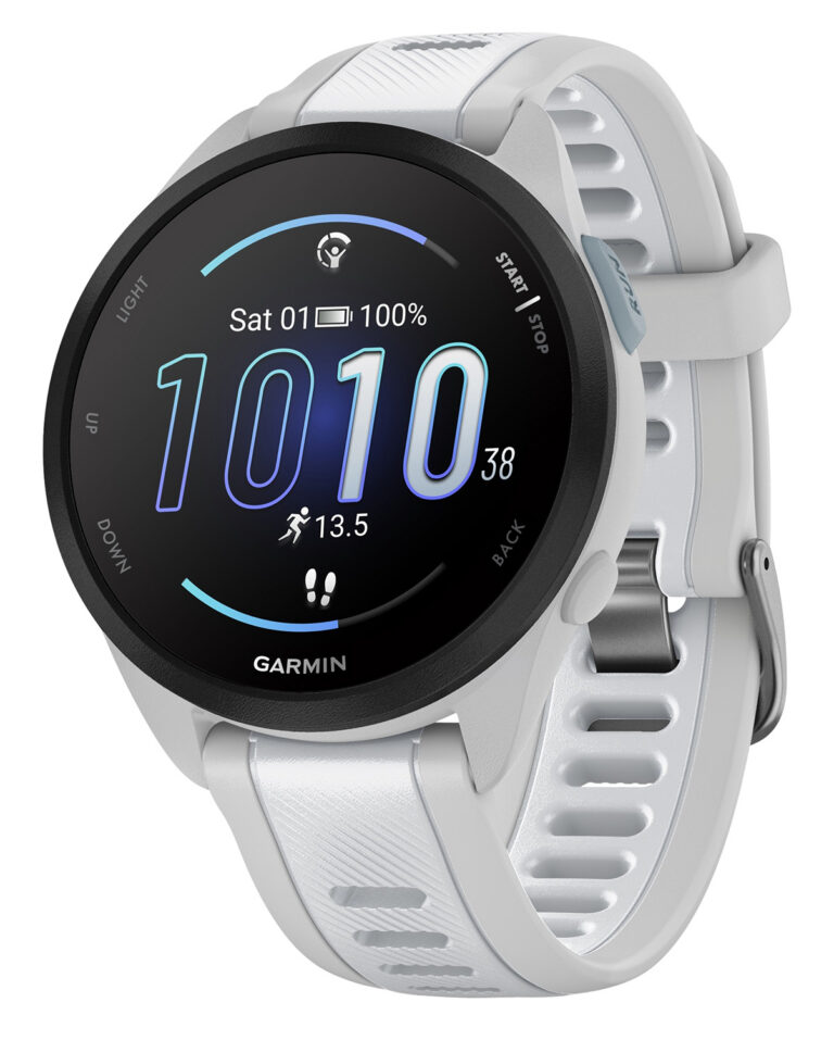 GAR 010-02863-31 FORERUNNER 165 MUSIC GRY/WHTST