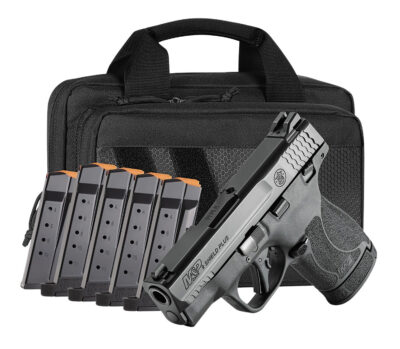 SMITH & WESSON M&P 9 SHIELD PLUS TS CARRY ON BUNDLE 3.1″ 6-10/13RD SAVIOR BAG