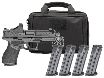 SPRINGFIELD ARMORY ECHELON COMP COMPACT FRAME 9MM 4IN BARREL 18RD BLACK U-DOT 4MAGS EC9409B-COMP-PAC