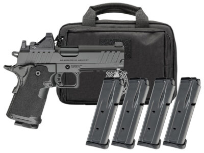 1911 DS PRODIGY AOS 9MM SEMI-AUTO HANDGUN GEAR PAC W/RFX11 1911 DS PRODIGY AOS 9MM LUGER 4.25”BBL (4)15RD MAG W/RFX11