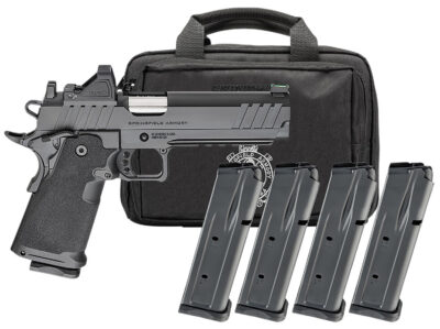 1911 DS PRODIGY AOS 9MM SEMI-AUTO HANDGUN GEAR PAC W/RFX11 1911 DS PRODIGY AOS 9MMLUGER 5”BBL (4)10RD W/VIRIDIAN RFX11